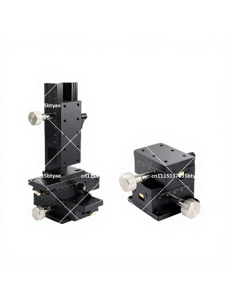 Precision Dovetail Groove Manual Linear Stage Rack and Pinion Sliding Table X Axis Displacement Platform LWX2542 4040 4060 4090