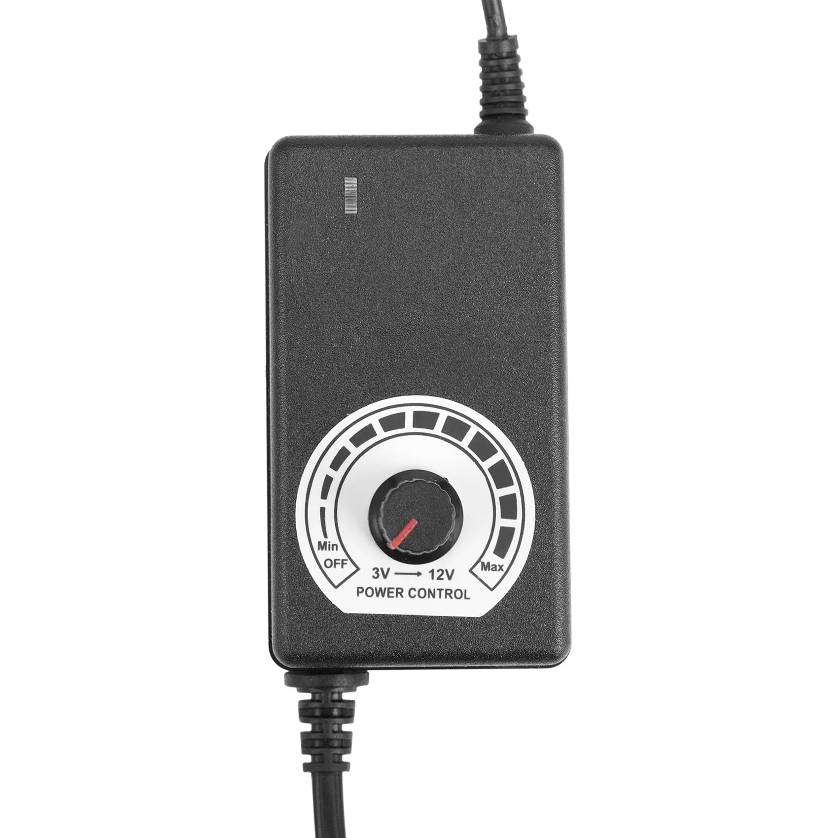 B04B-2X AC To DC Adapter 12V 2A Adjustable Power Supply Motor Speed Controller With US Plug For Electric Fan And Pump