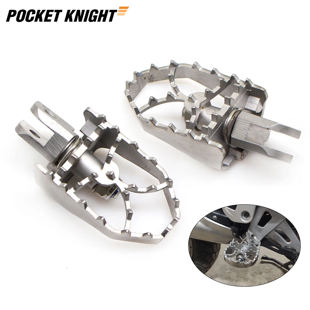 Front Footrest Pedal Foot Pegs For HONDA CB 500F 650F CBR 650R 500R 300R 250R CB750 Hornet CB1300SF GROM 125 Motorcycle Footpegs