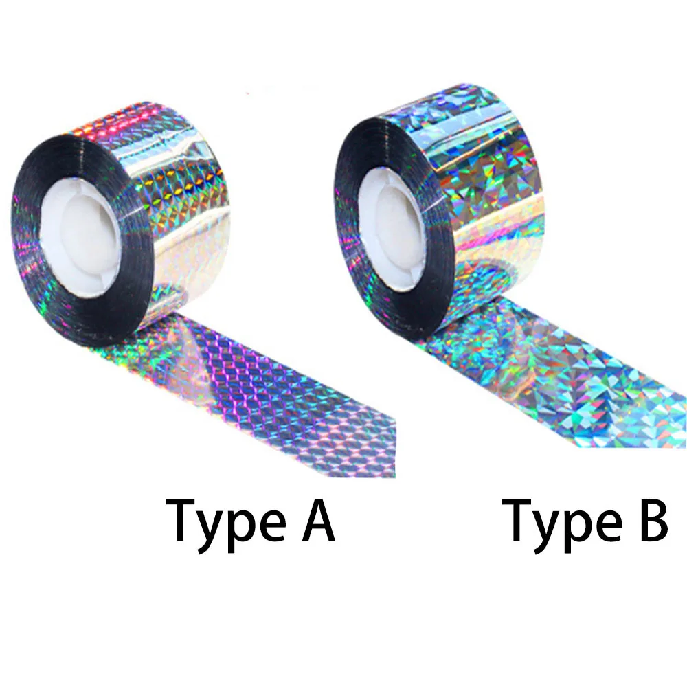 

Garden Buildings 80M 50M Anti Birds Tape Flashing Reflective Repellent Scare Pigeons Crow Keep Away Double-sided Repeller Ribbon