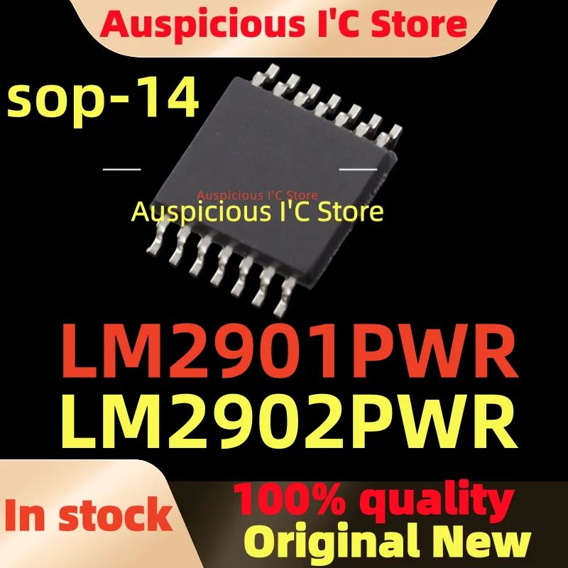 (10pcs)100%New LM2901 LM2902 L2901 L2902 LM2901PWR LM2902PWR sop-14