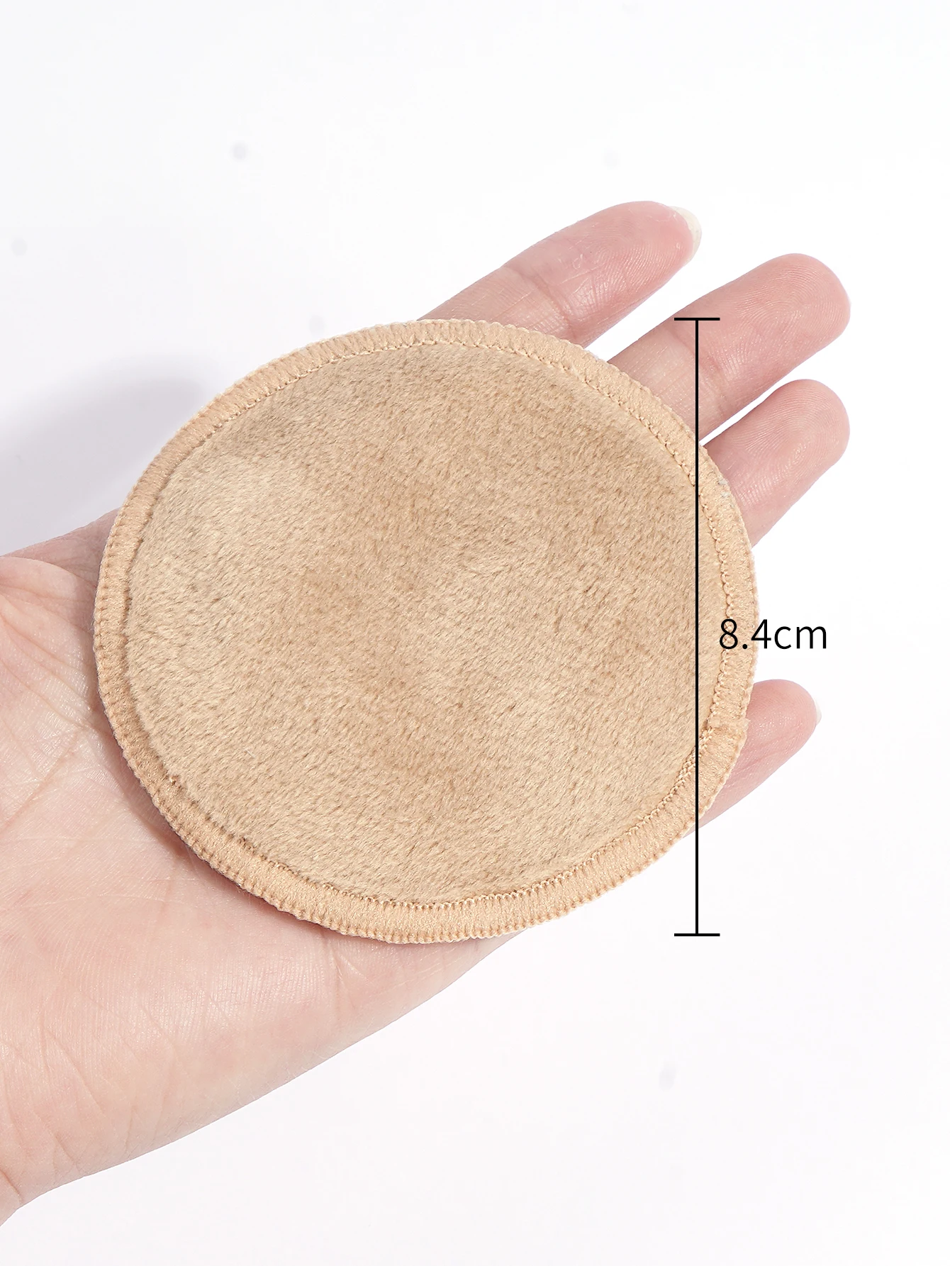 MAANGE 10PC Reusable Cotton Pads Makeup Remover Pads Washable Round Bamboo Makeup Pads Facial Skin-friendly Pads Makeup Tools