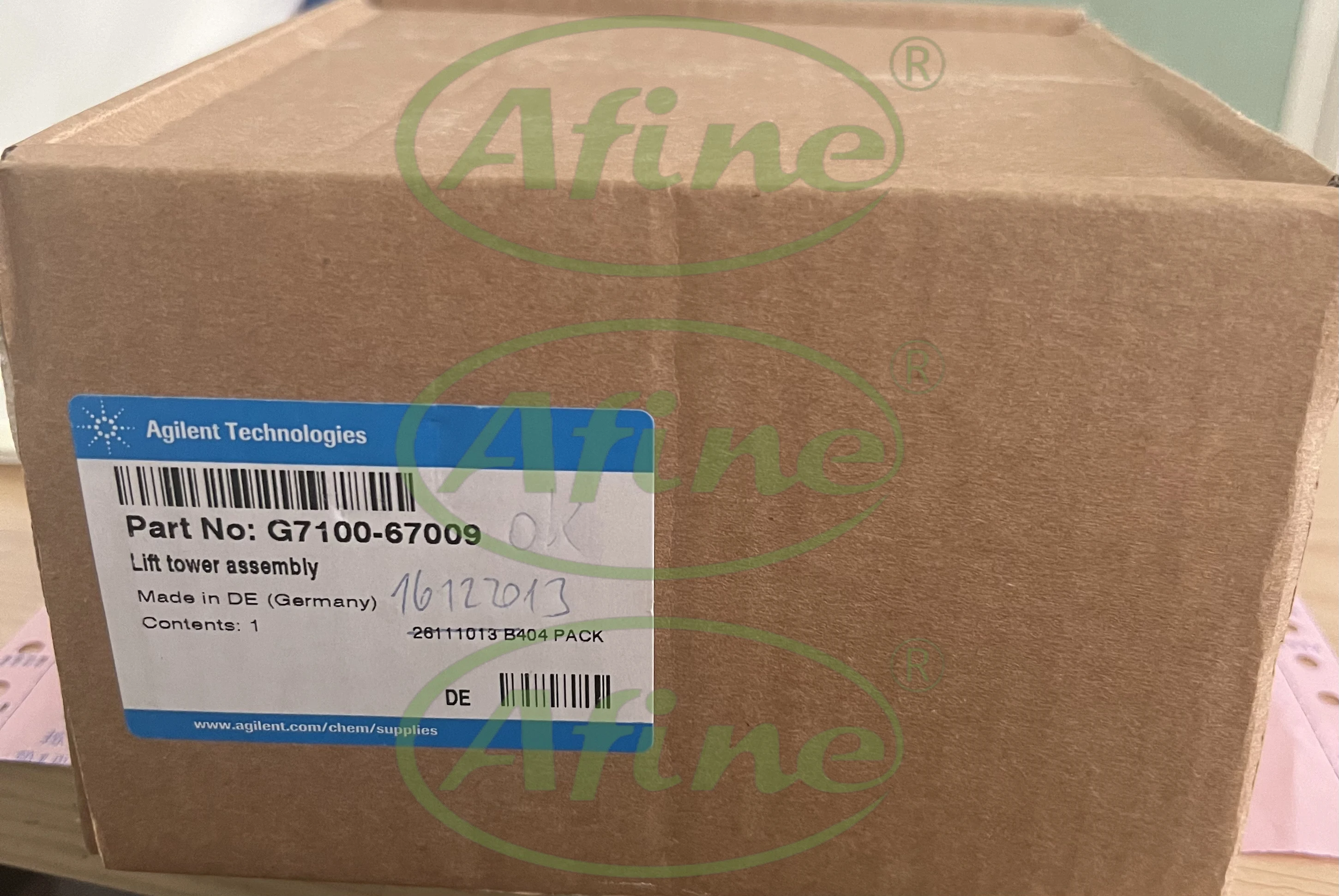 AFINE Agilent G7100-67009,Lift Tower Assembly 1PC,