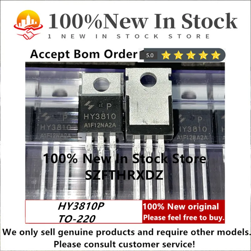 100% nuovo originale HY3810P TO-220 HY3810 TO220 Trans MOSFET 100V 180A