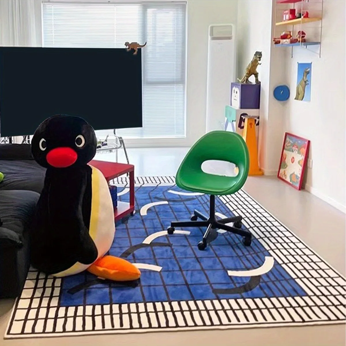 

Creative Minimalist Geometric Pattern Carpet Living Room Sofa Comfortable Carpet Bedroom Rugs Art Modern Decor Coffee Table Mat