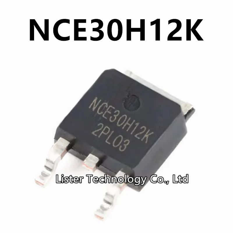 10~100Pcs/Lot New NCE30H12K 30H12K NCE30H12 TO-252 N channel 30V/120A MOSFET-P Field-Effect Transistor TO252 SMD