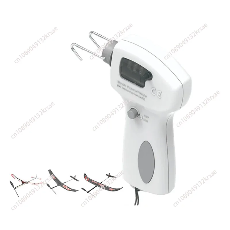 

Rubber Band-Powered Airplane Model Winding Machine with Counter Electric Winder, Convenient and Fast Winding