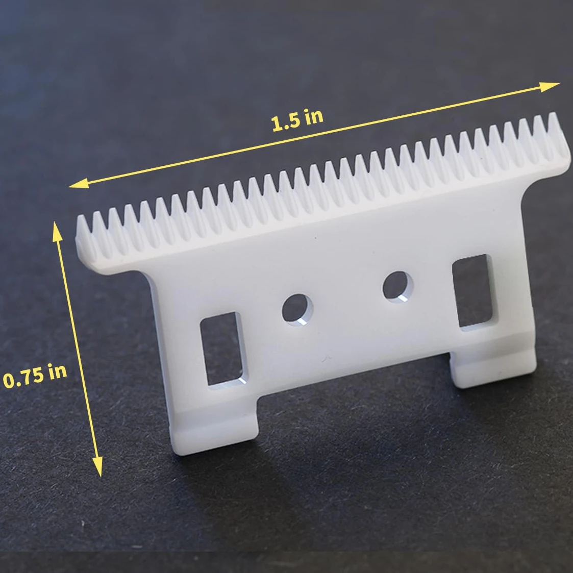 Replacement Ceramic Blades Fit for BaByliss PRO FX787 & FX726 Trimmer Accessories