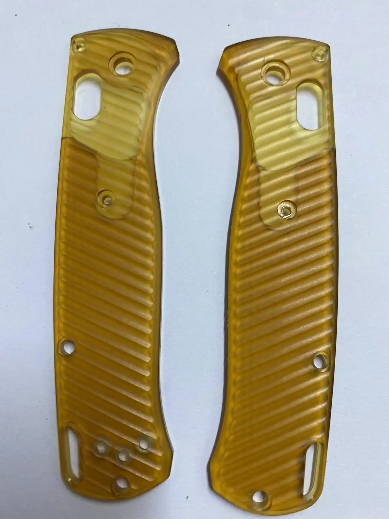 1 Pair PEI Material Knife Handle Scales For Benchmade Bugout 535 Folding Knives