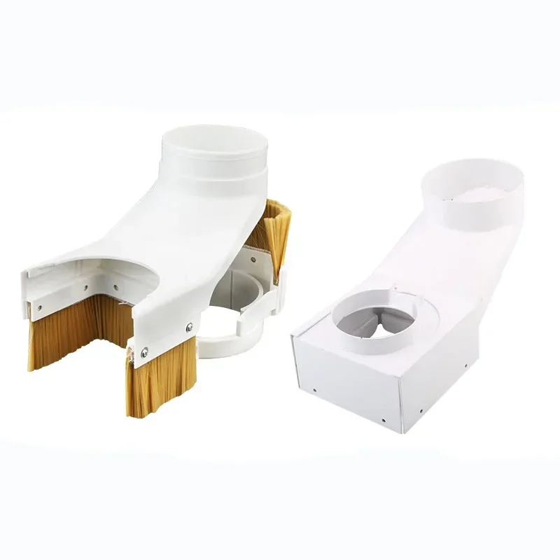 

2025 Hot Sell CNC Nylon Dust Cover Collection Brush 70 75 80 85 90 100mm Spindle Removal Brush Woodworking Engraving Roller Dust