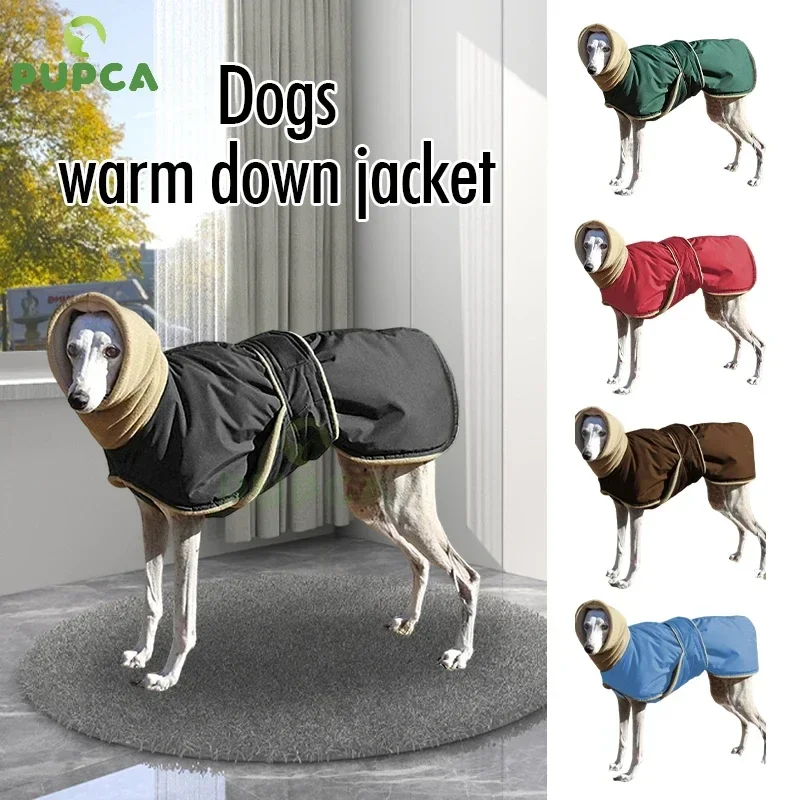 PUPCA Dog Clothes Dachshund Coat Color Block Magic Sticker Warm Wholesale Waterproof Dog Winter Jacket Pet Wear Dachshund Jacket