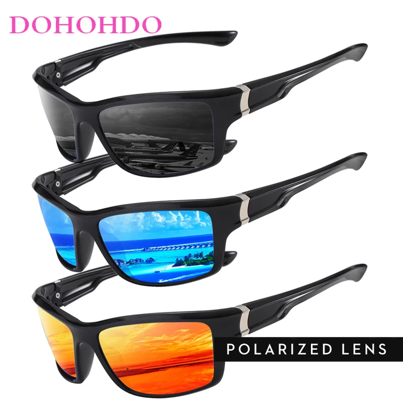 

Outdoor Sports Fishing Night Vision Sunglasses Men Women Classic Driving Photochromic Lenses Anti-Glare Polarized Goggles UV400