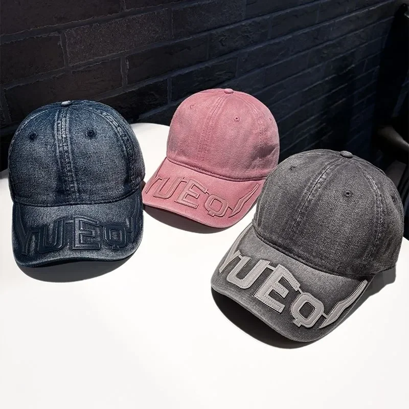 

Spring and Summer Three-dimensional Sunshade Letter Baseball Cap Men and Women Sunscreen Fashionable and Versatile Foreign Sty