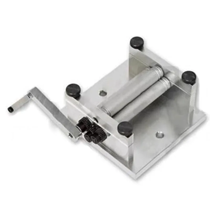 Manual Plate Rolling Machine Soft Metal Sheet Soft Metal Tube Mini Bending Machine