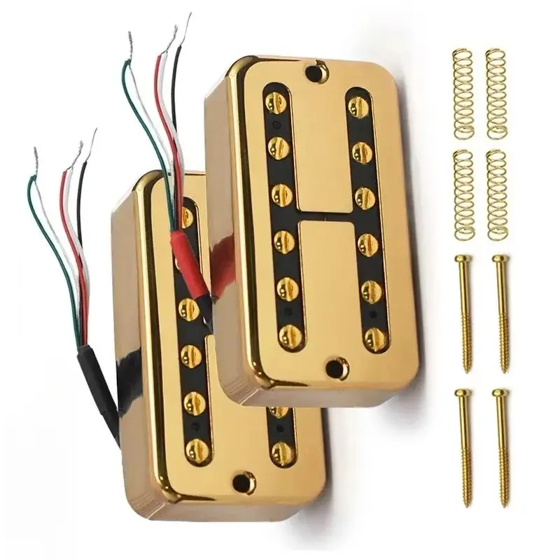 

Лучший выбор: электрогитарный хамбакер Alnico 5 в стиле FT, звукосниматель Alnico 5 для гитары, 7.5K для нейка и 8.6K для бриджа, с функцией Coil Splitting