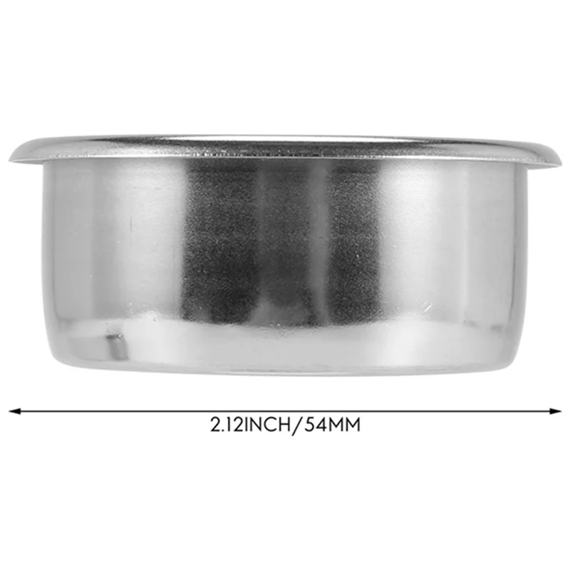 Корзина для фильтра YCOC-54 мм для Breville Sage 870/875/878/880 54 мм полуавтоматическая кофемашина бездонная ручка фильтр прочный