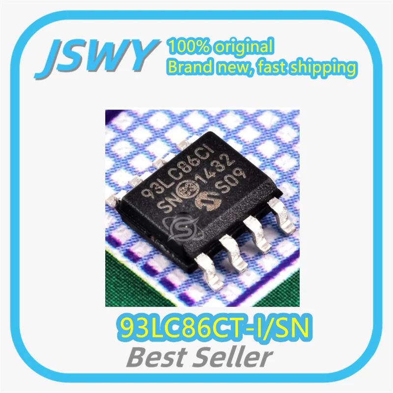 

(5/50 pcs) 93LC86CT-I/SN 93LC86 SOIC8 Integrated Circuit IC Large Inventory In Stock Electronics Brand New