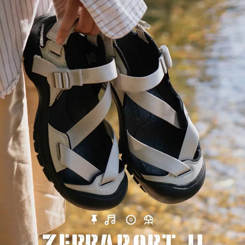 

Универсальные уличные повседневные сандалии [бренд] для мужчин и женщин: легкие, нескользящие, для кемпинга, походов, пляжа, летние.