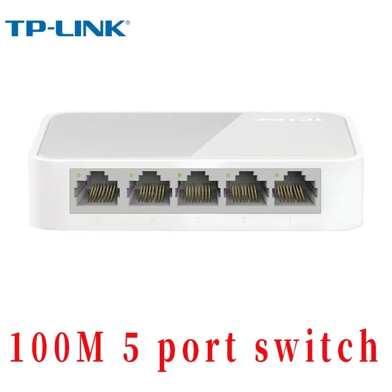 

TP-LINK 5-портовый быстрый переключатель 10/100 Мбит/с TL-SF1005 + сетевой коммутатор SOHO, концентратор, переключатель tp