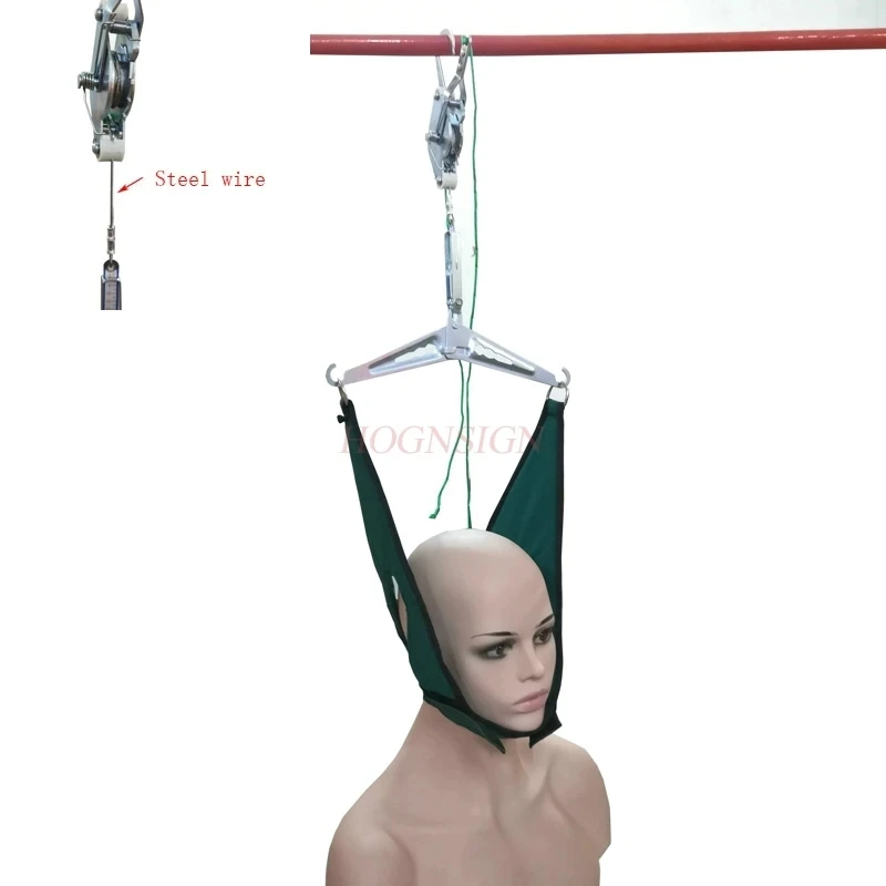 Big pull cervical traction frame Portable hanging cervical traction device neck protection home traction chair stretcher