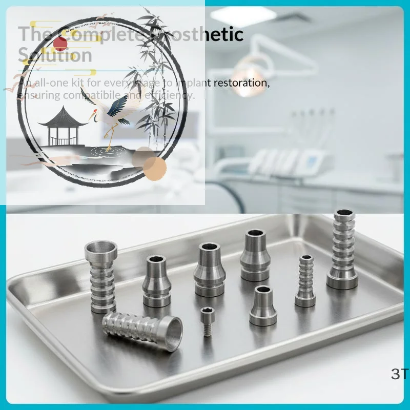 Temporary Cylinder For Multi-unit Abutment Fits Nobel Biocare Prosthetic Screw Retained Abutment