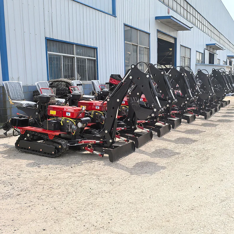 سعر الخصم صغير 35hp ديزل حراثة الطاقة المزارعين آلة الزراعة الزراعية جرار زاحف #3