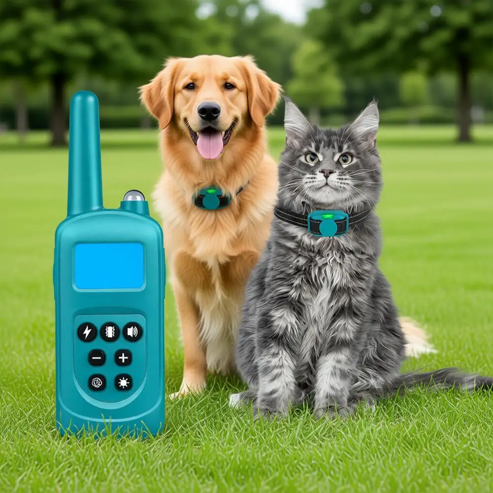 

Cat Training Collar, Ultra-Small, Tailored for Cats, 3 Training Modes: Vibration & Shock, Waterproof, Effective for Bad Behavior