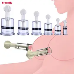 1Pcs Tepel Sucker Bdsm Bondage Multifunctionele Borst Vergroter Sex Product Voor Volwassenen Clit Zuig Vacuüm Klemmen Pumps Sex Toys