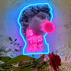Is This Art Neon LED Lounge Bar Bedroom Club Gift Ambiance Light Is Super Cool Creative Perfect For The Party Wall Decor Scenes