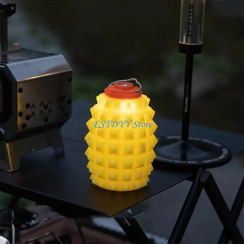 

G6DE Multifuntional Lampshades Home Lighting Accessory Pineapple Silicone Lamp Shade