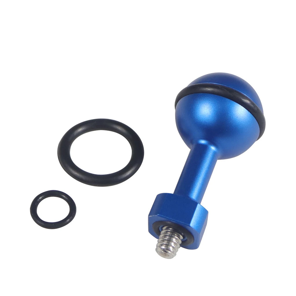 Bgning-parafuso de metal para câmera de ação, adaptador com cabeça de esfera ajustável de 1/4 polegadas para gopro 8, 7, 6, 5, 4, sjcam, akaso, ek7000, 4k