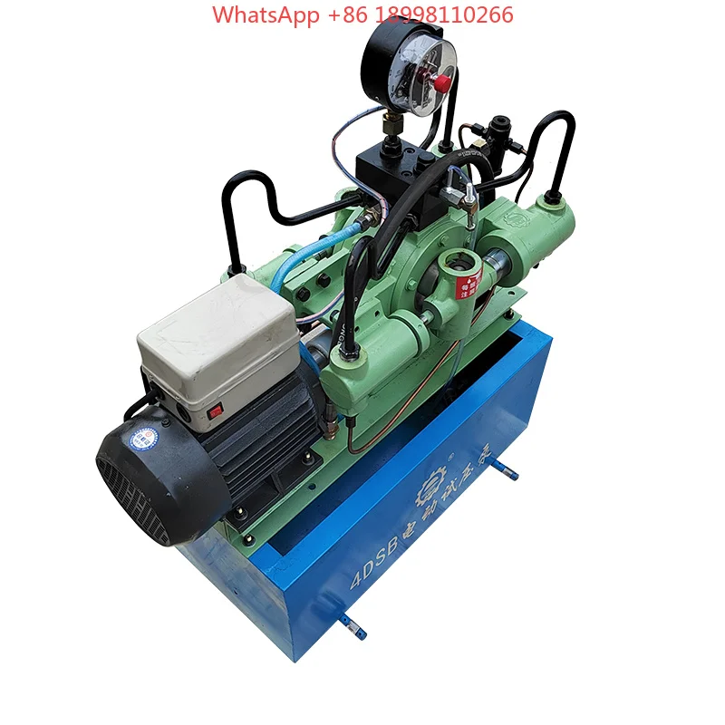 4DSB Pressure test Pump with Auto-stop at Set Pressure  Used for Hydrostatic Pressure Testing of Pipelines Valves and Boilers