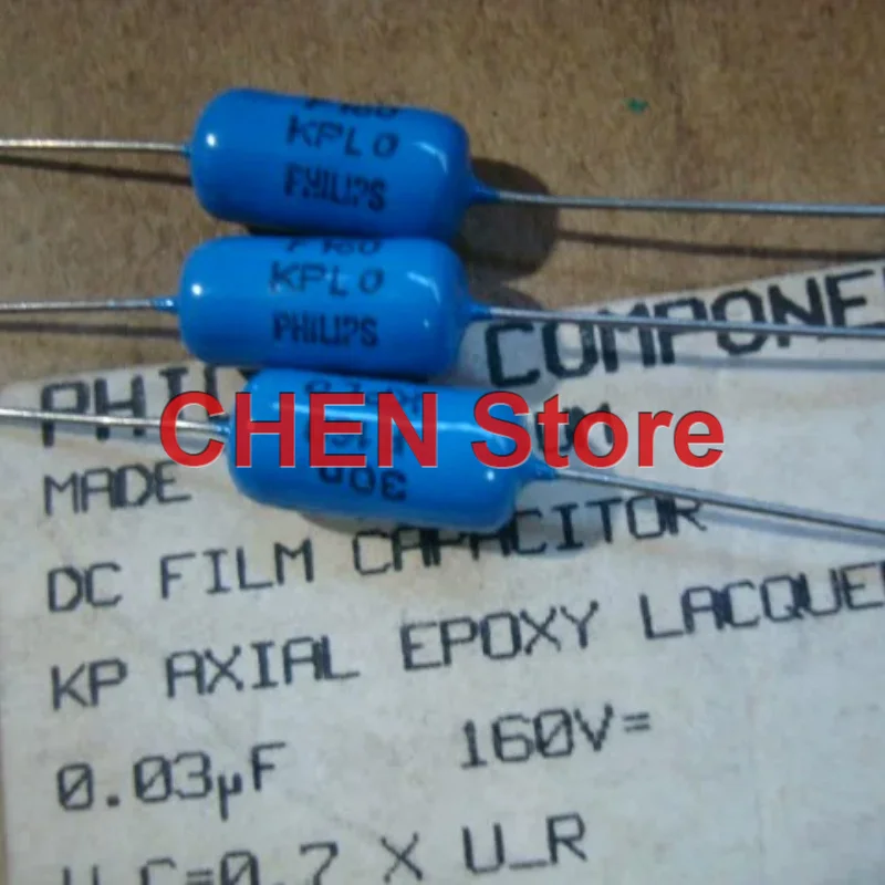

10PCS/lot original VISHAY BC 0.03UF 160V 1% 7X16MM PH 3NF 303 Tin film tin foil guitar capacitor free shipping