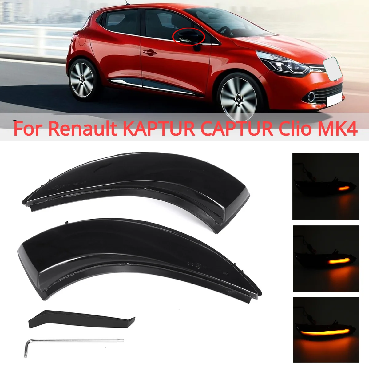 

Фонарь для Renault KAPTUR CAPTUR J5 H5 Clio 4 IV MK4 RS Grandtour KH 2012 -2016