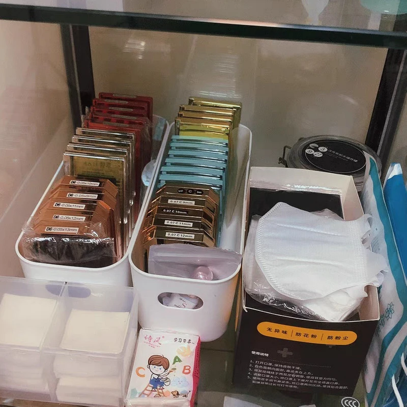 1Pcs Eyelash Extension Supplies Organizer False Eyelashes Storage Box Lash Accessories Case Display Stand Makeup Tool