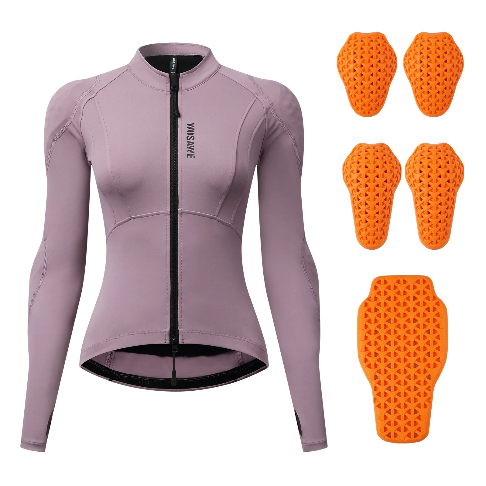 

Женская мотоциклетная куртка WOSAWE, летняя куртка для байкеров, уличная мотоциклетная куртка, эластичная одежда для женщин-мотоциклисток