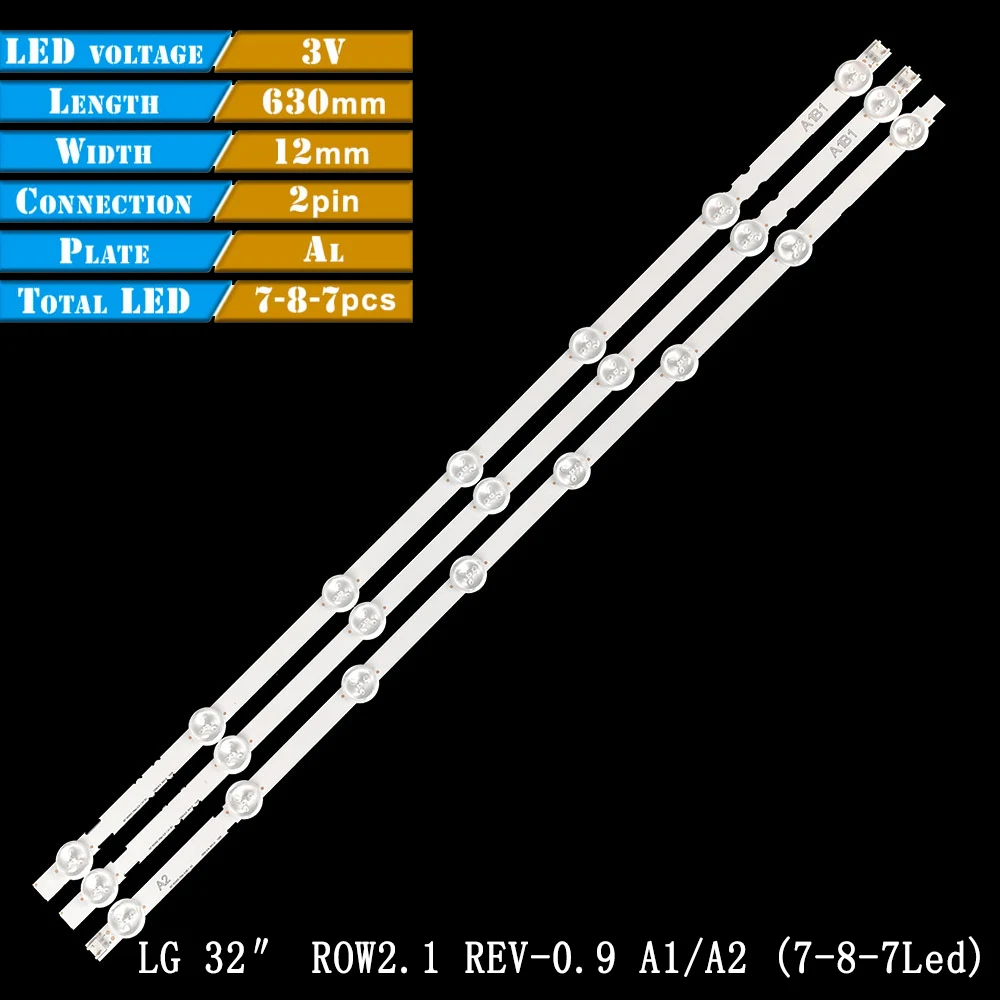 Led Backlight Voor Lig 32 "Tv 32ln540u-za 32ln5700 Lc320due Lc320dxe 32ln5700 6916l-1437a 6916l-1438a 32ln520b 32ln 541V