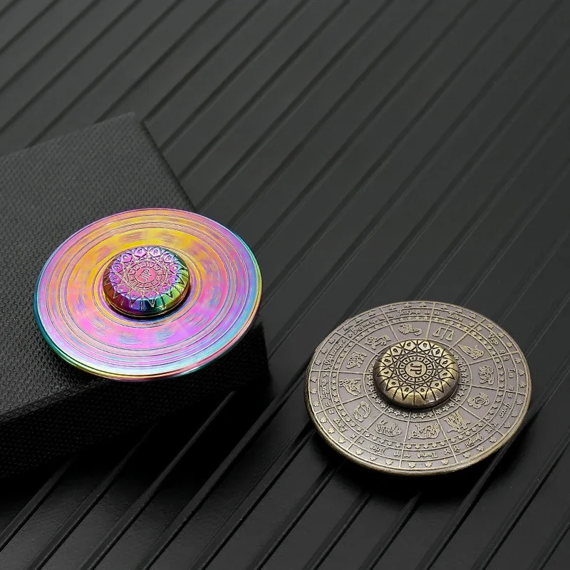 UFO Hand Fidget Spinner EDC Metall Kreisel Spitze Gyro Stress Relief Spielzeug Gyro Lindern Angst Stress Antistress ADHS Kinder