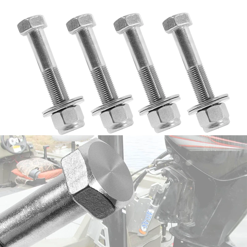 

BK-1-DP Boats Jack Plate Bolt Kit Suitable for Mounting Outboard to Jack Plate & Mounting Jack to Motor