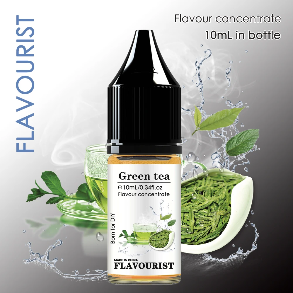 FLAVOURIST Green tea aroma flavor Water solubility flavouring Concentrate for DIY hand-made products