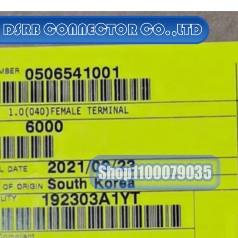 

20 шт./лот 50654-1001 6098-3869 6098-5271 6918-3295 7283-1020 7283-5830 953382-1 разъем новый оригинальный