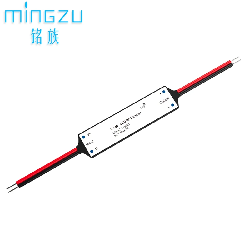 LED Mini Controller V1-W Single color Dimmer DC12V-24V LED Strip Dimming LED line light or Linear light LED Neon Light Dimmable