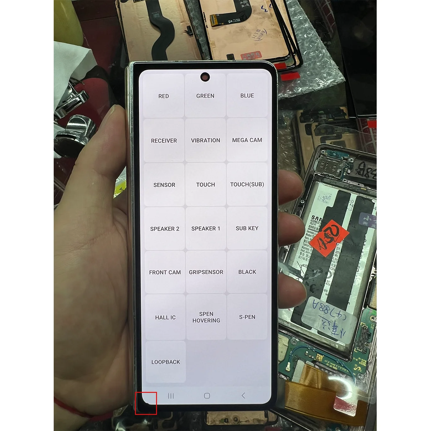 defect-amoled-screen-assembly-with-frame-touch-digitizer-for-samsung-z-flip4-f721-f7210-f721u-f721b-f721n-replacement