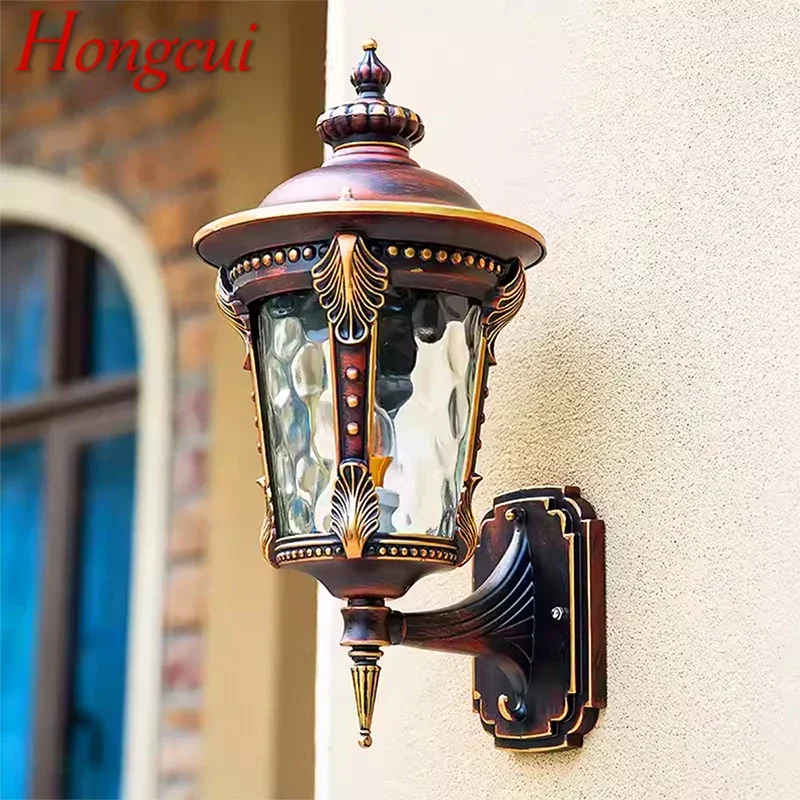 

Hongcui Contemporary LED Outdoor Wall Lamps Electric Simplicity Waterproof Balcony Hallway Courtyard Villa Gate Hotel