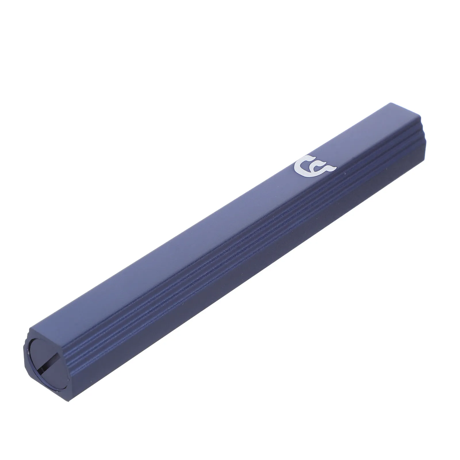Judaica Aluminum Mezuzah Case 12.5cm Traditional Jewish Door Holder for Home Blessing Modern Entry Decor Aluminum Mezuzah Holder