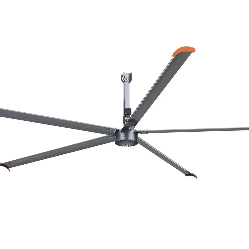 Brushless Permanent Magnet Motor Industrial Ceiling Fan 220V HVLS Silent Cooling for Livestock Cattle Poultry Farms