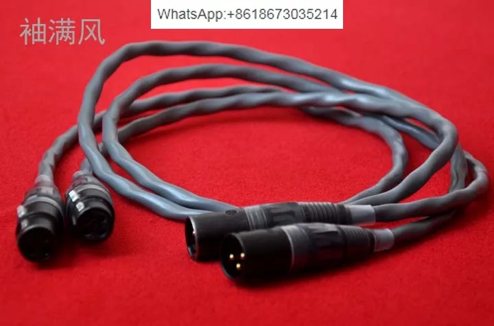 

1Pcs balanced XLR signal cable, plug