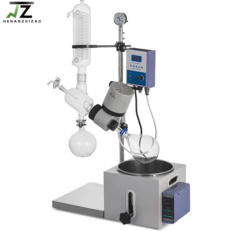 1L Laboratory Lifting Water Bath Multifunctional Vacuum Rotary Evaporators