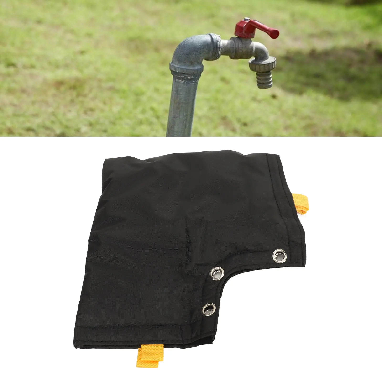 Outdoor Faucet Cover Freeze Protection Heat Insulation Outside Spigot Socks Cover for Winter Outside Spigot Cover for Garden