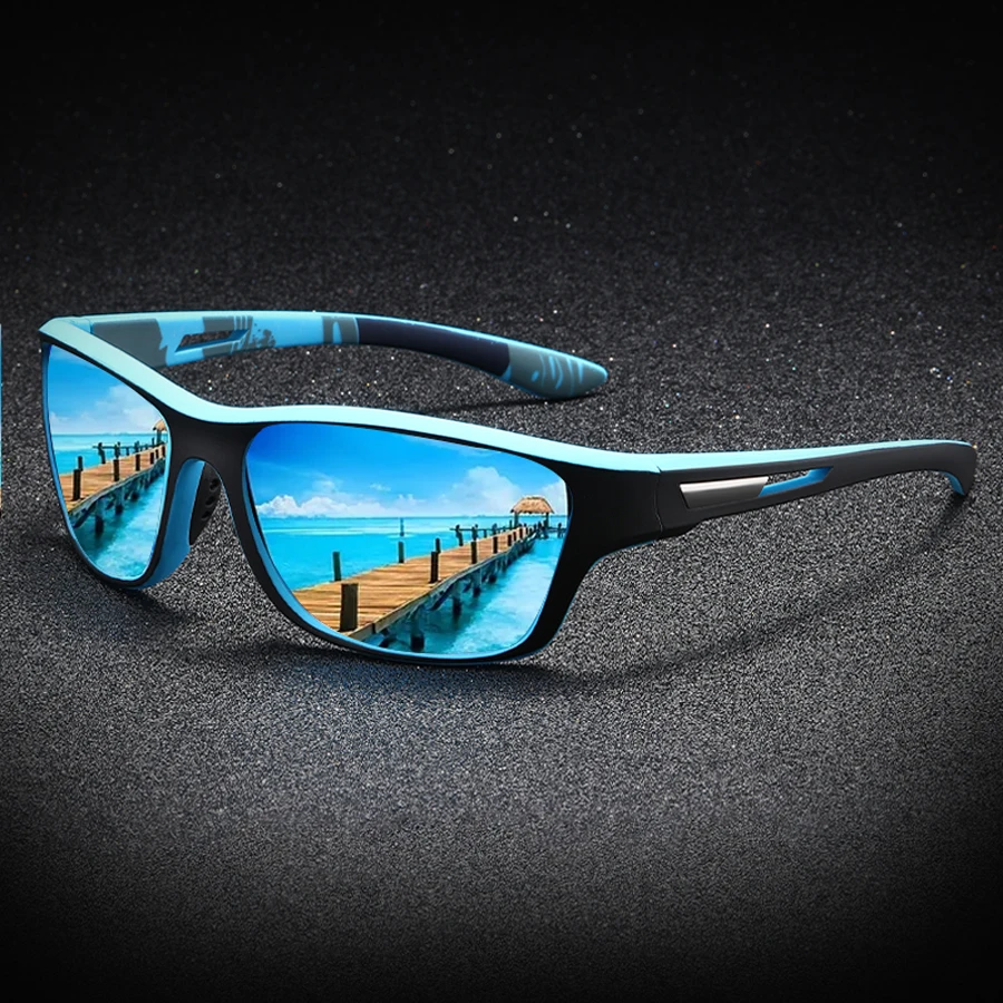 Outdoor Polarisierte Sport Sonnenbrille Männer Frauen Radfahren Klettern Skifahren Angeln Fahren Vintage Sonnenbrille Brillen Spezielle Geformt
